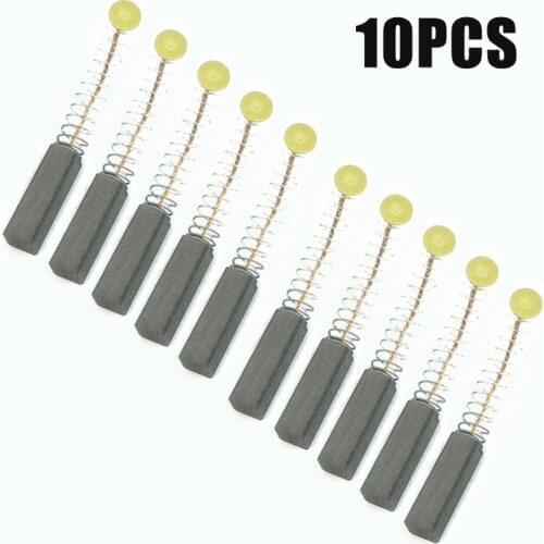 Wholesale 10pcs Carbon Brush 5cm Power Tool With Engine Coal Brush Motor Electric Brush 6x6x20mm Drill Thick Copper Wire
