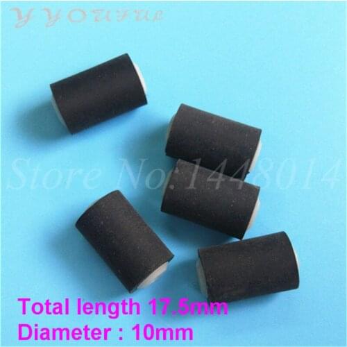 20X free shipping DX5 head pinch roller for Eco solvent printer Human Allwin Xuli Sky color Niprint DX5 DX7 paper rubber roller