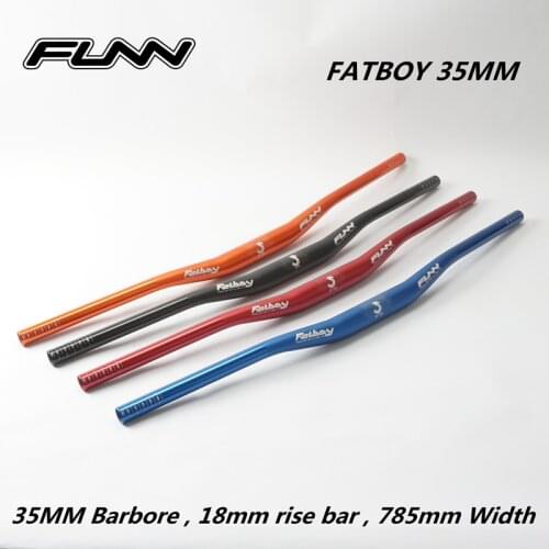 FUNN FATBOY 35MM MTB Mountain Bike Enduro Downhill AM 35MM Barbore 18 Rise 785MM Width Bicycle Handlebar Bar