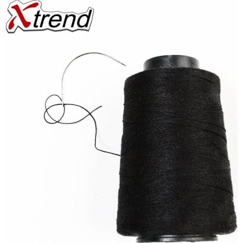 1set Hair Weaving Needles & Thread Set (20pcs C Stainless Weaving Needle Needles +1 Spool Polyster Cotton Hair Weaving Thread)