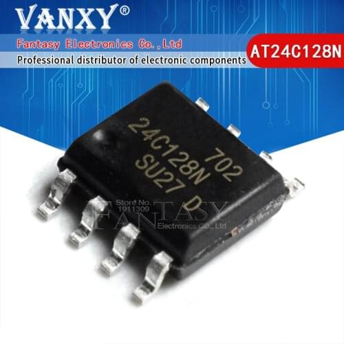 10PCS AT24C128N SOP-8 24C128N SOP8 24C128 SOP AT24N128 AT24C128 AT24C128C SOP8 new original