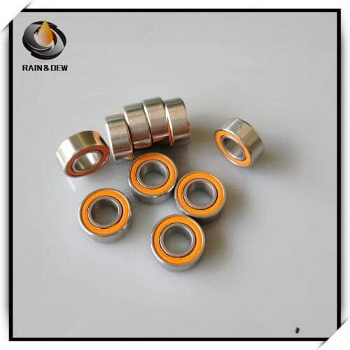 2Pcs Ceramic Bearing 5X10X4 MM SMR105 2OS 2RS carretel de pesca rolamento CB ABEC7 Stainless Steel Hybrid Ceramic Fishing