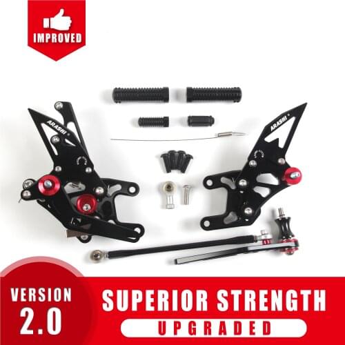 Arashi CBR 1000 RR CNC Adjustable Footrest Rearsets For HONDA CBR1000RR 2008 - 2011 2009 2010 2011 CBR 1000RR Foot Rest Aluminum