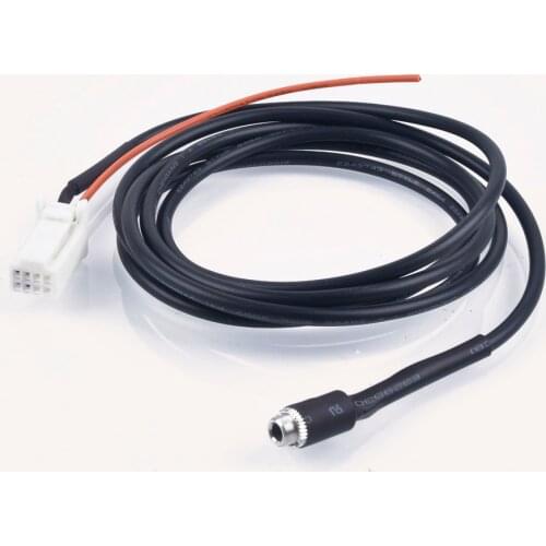 AUX in Audio Input Cable Female 3.5MM Jack Adapter For Subaru Forester Impreza 2007 2008