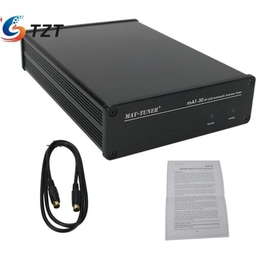 TZT 2020 Version mAT-30 120W HF Automatic Auto-tuner AUTO TUNER Automatic Antenna tuner For Yeasu Ham Radio