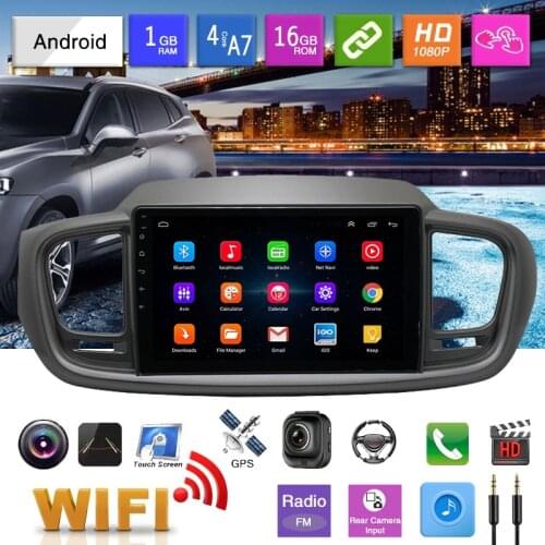 10.1'' Car Stereo Radio Android 9.1 Navigation GPS 32GB For Kia Sorento 2015-2019 Interior Accessories Car Intelligent System