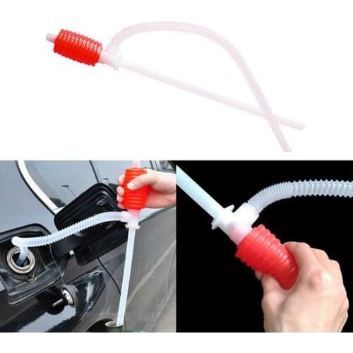 Car Universal Manual Oil Pump Plastic Oil Pumping Simple Chemical Pumping Pump Hose Portable Small Diesel Gasoline Oil Absorber