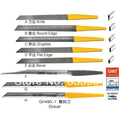 FREE SHIPPING 8pcs graver engraving knife graver knife jewelry engraving graver jewelry engraving knife jewelry rotary knife