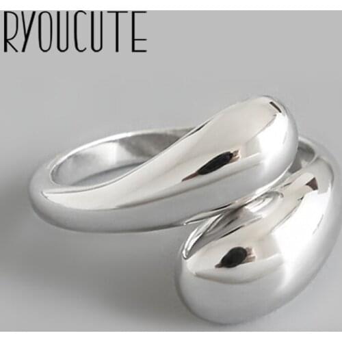 Bohemian Vintage Big Beads Ring For Women Female Lady Antique Knuckle Cocktail Rings Boho Jewelry Anillos