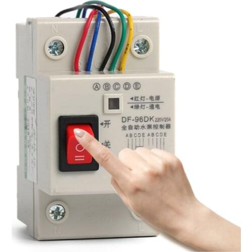 DF-96D Automatic Water Level Controller 3m Sensor Probe Water Pump Tank Liquid Level Detector Switch