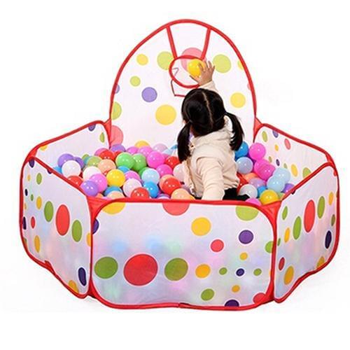 Children Kids Ocean Ball Pit Pool Game Play Hoop Indoor Outdoor Ball Toy Tent