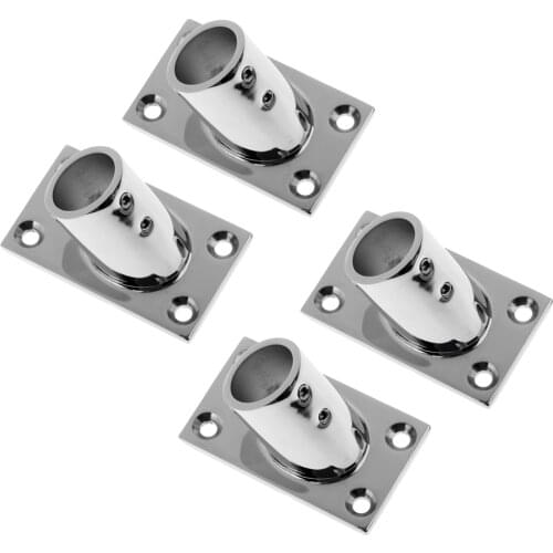 Piece Boat Ramp Installation Bracket 60 Degree Tie Attachment 316 Stainless Steel Railing For Kayak Boat