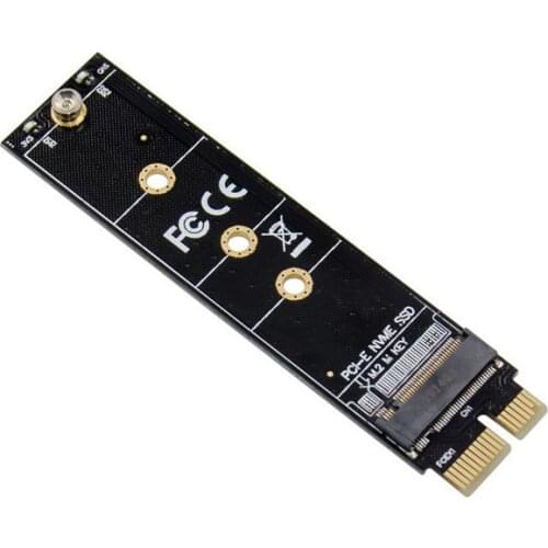 M.2 NVMe SSD PCI-E Adapter PCI Express 3.0 x1 M Key Connector High Speed Expansion Card Support 2230 2242 2260 2280 Size M.2 SSD