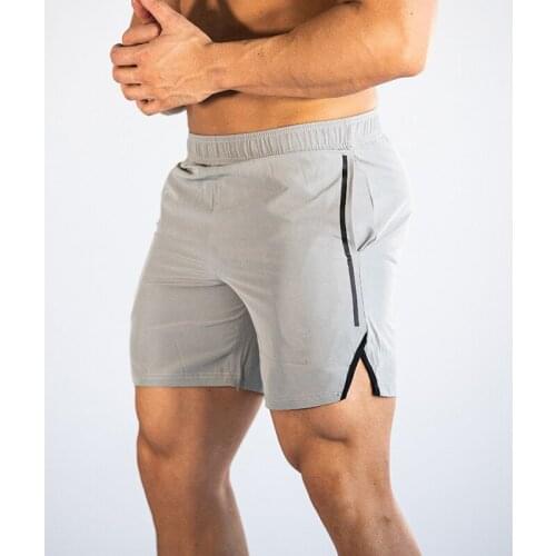 Man Breathable Sides Split Short Solid Color Pajamas Short Sexy Male Cotton Beach Bottoms Homewear Loose Underwear Swimming Pant