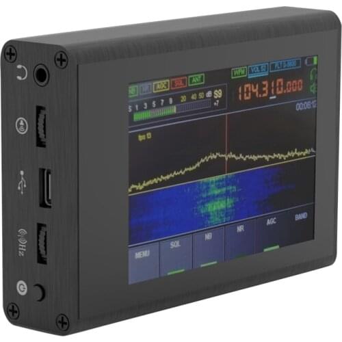 New 50KHz-200MHz Malachite SDR Shortwave Radio Malahit DSP 3.5 Inch Press Screen DSP SDR HAM Receiver