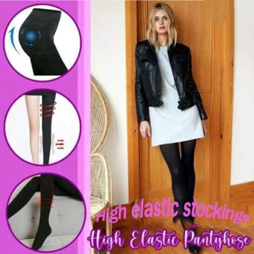 Sexy Females tights High-Elastic Pantyhose Super Elastic Women Stockings Shaping Pantyhose See-through Tights