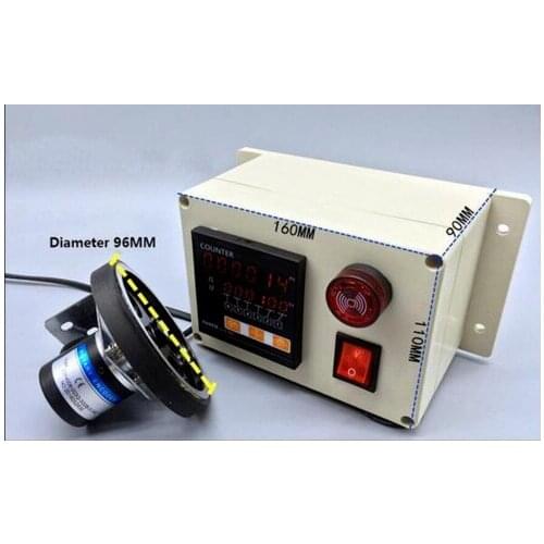 Rotary Encoder 300ppr Digital Electronic Meter Counter Wheel Roll Length Measuring Meter Testing Equipment High quality