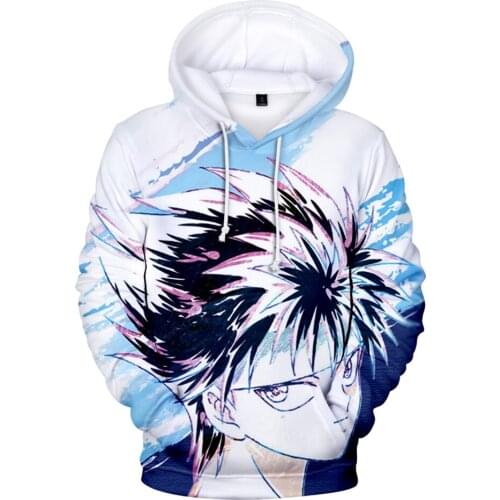 YuYu Hakusho Comic Hoodies Sweatshirt 3D Men/women Fashion Casual Hooded Print YuYu Hakusho Sweatshirts 3D Tops Mens Hoodies