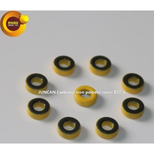 T37-6 Carbonyl iron powder cores high frequency magnetic cores