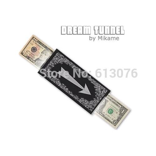 Dream Tunnel Magic Tricks Stage Close Up Magia Card Appearing Magie Mentalism Illusion Gimmick Props Toys for Kids