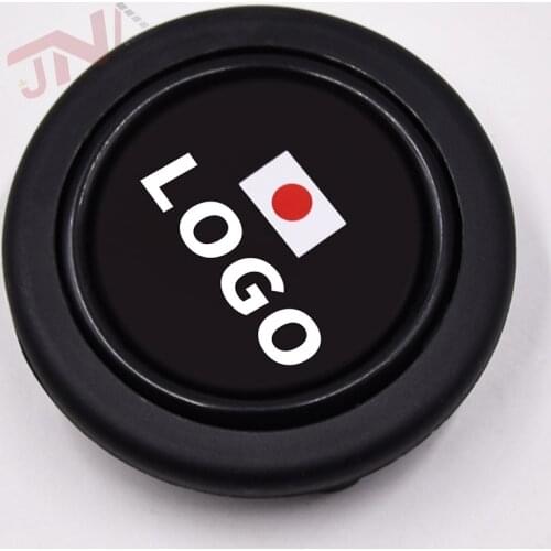 Universal Racing Car Horn Button Flag Series High Quality JDM Horn Switch Push Cover