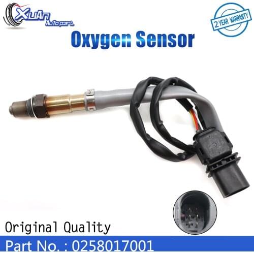 XUAN Lambda Oxygen O2 Air Fuel Ratio Sensor 0258017001 For Hyundai ACCENT i30 i40 VELOSTER Kia pro CEE'D RIO Soul 1.6L 2010-2017