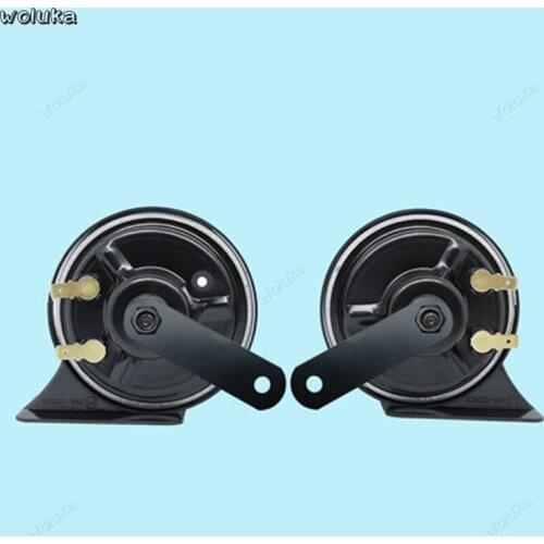 12V universal car horn snail horn super ring whistle a pair of waterproof speakers CD50 Q04