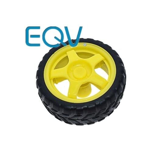 2pcs/lot supporting wheels smart car chassis,Tire, robot car wheels for arduino