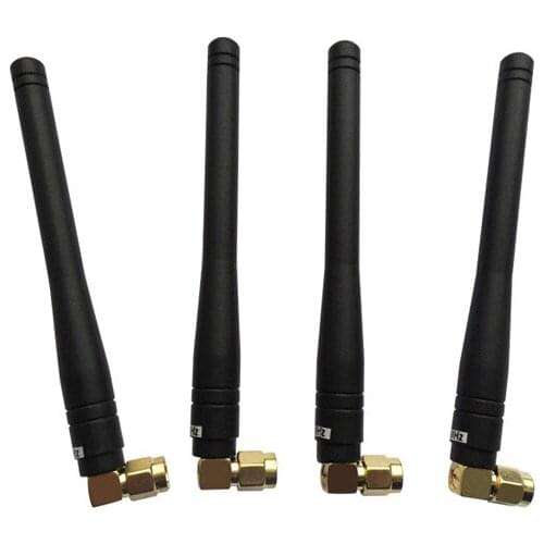 5pcs SW433-WT100 100mm SMA-JW 433MHz Elbow Rod Antenna