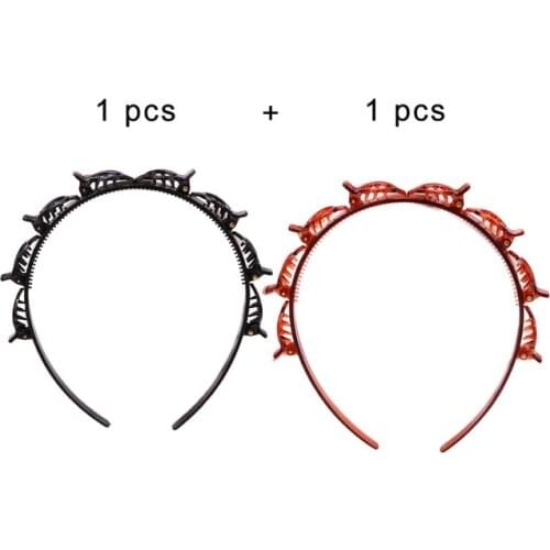 Vip Black Braider Hair Clip Hoop Styling Tool