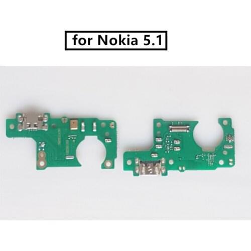 For Nokia 5.1 USB Charger Port Dock Connector PCB Board Ribbon Flex Cable phone screen repair spare parts