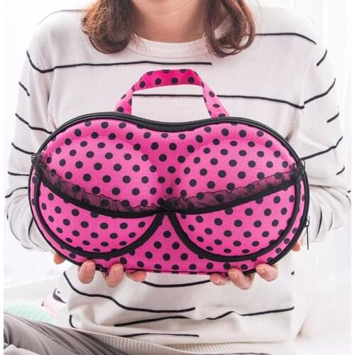 Womens Mesh Underwear Bra Storage Box Travel Portable Lingerie Organizer Bra Case Space Saving Underwear Case