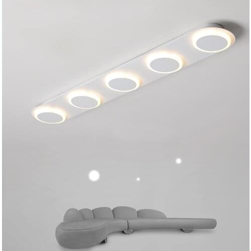 Corridor ceiling light creative porch entry cloakroom light simple modern balcony light led long strip ceiling light