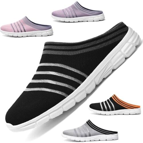 Men Shoes Lightweight Comfortable Breathable 2021 Summer Shoes Women Flats Plus Size 35-46 Outdoor Walking Casual Shoes Men