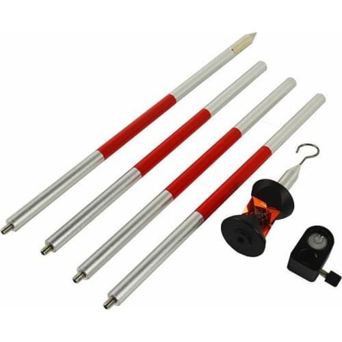 NEW 360 degree Mini Prism with 4 poles, for Total Stations