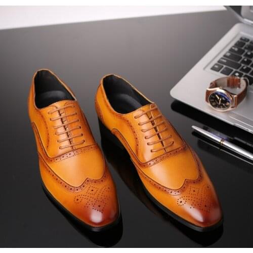 Genuino shoes-for-men man men Mens shoe masculino homme black hombre mens para formal soulier casuales classic zapatillas cuero