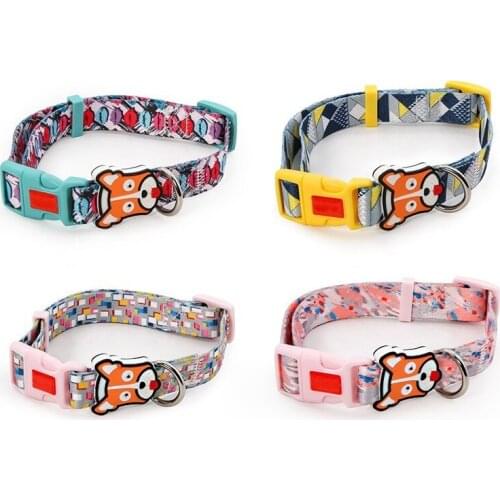EXCELLENT ELITE SPANKER Pet Dog Collar Neck Guard Collars to Prevent Dogs from Losing the Collar Print For Small and Large Dogs