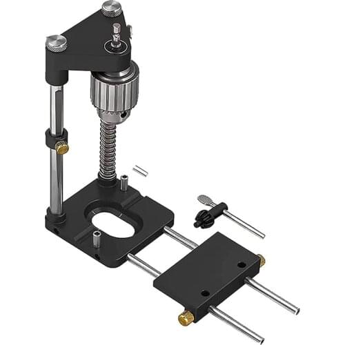Portable Alloy Steel Drilling Chuck Locator Precision Positioning Belt Drilling Wood Drill Woodworking Locator Accessories Tool
