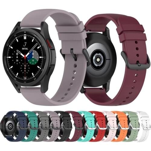 22mm 20mm Watch Band Strap for Samsung Galaxy Watch 4 Classic 42mm 46mm / Galaxy Watch 3 45mm / Gear S3 Frontier/Classic Band