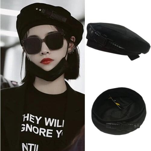 2021 Snapback cap Beret Hat Women Felt Beret British Style Fashion Girls Beret Hat Lady Slouchy Winter Hats Female hip hop cap