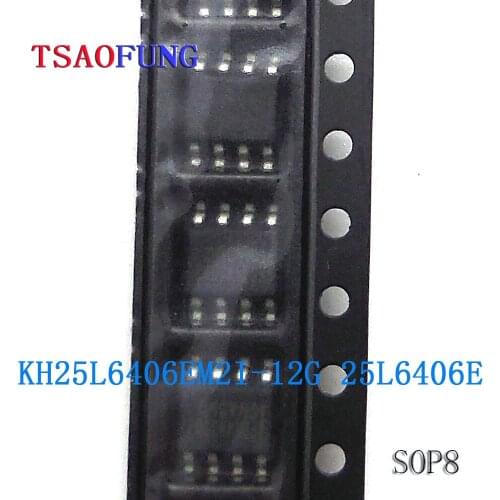 5Pieces KH25L6406EM2I-12G 25L6406E SOP8 Integrated Circuits Electronic Components