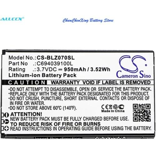 Cameron Sino 950mAh Battery C694039100I,C694039100L for BLU Z070,Z070U,Zoey 2.4 3G