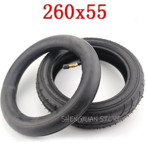 Free shipping 260x55 tires and inner tube fits Electric Scooter Balancing Hoverboard self Smart Balance 10 inch tyres