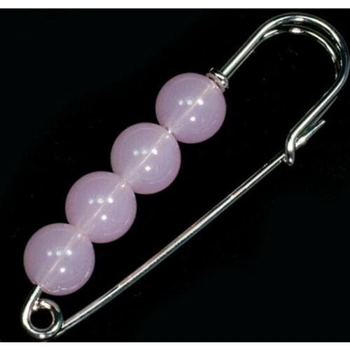 MZC Valentines Day Gifts for Her Beads Brooches Scarf Hijab Pin Brosh Tool Collar Broche Lapel pin Clothes Accessories Jewelry