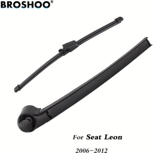 BROSHOO Car Rear Wiper Blades Back Windscreen Wiper Arm For Seat Leon Hatchback (2006-2012) 285mm,Windshield Auto Accessories