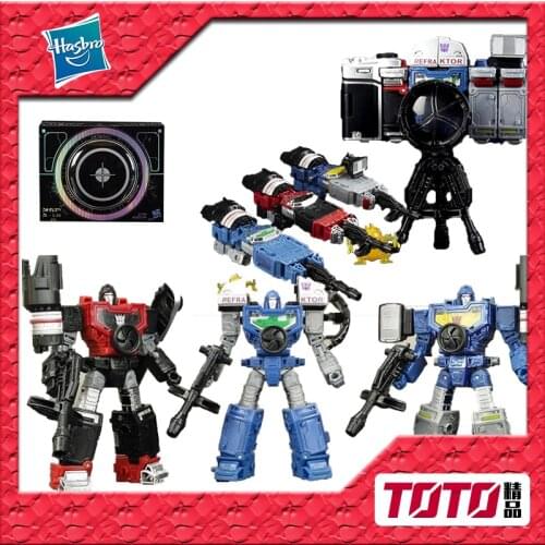 Hasbro Original Box Transformers Siege Reflector Viewfinder Spectro Spyglass Action Figure Model Dolls Toys Kids Gifts