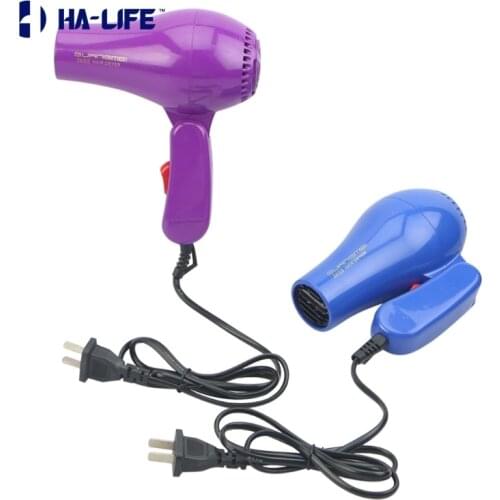 HA-Life 220V Mini Hair Blow Dryer 850W 1200W Traveller Hair Dryer Compact Blower Foldable Portable Excellent Quality Hair Dryer