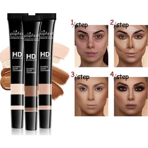 5 Colors Professional Base Makeup Cover Face Foundation Concealer Contour Cover Palette Waterproof Face Primer Cosmetic