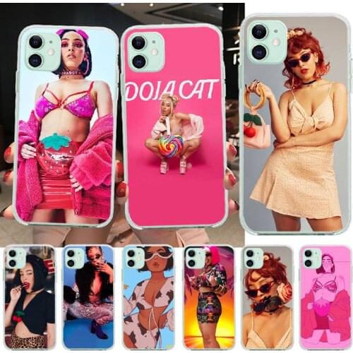 PENGHUWAN Doja Cat Luxury Unique Design Phone Cover for iPhone 11 pro XS MAX 8 7 6 6S Plus X 5S SE XR cover