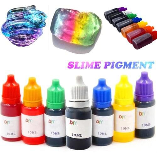 1pcs Liquid Pigment DIY Manual Soap Colorant Tool Kit 6ml/bottle Handmade Bath Dyes For Soap Making Coloring 10ml Dropshipping